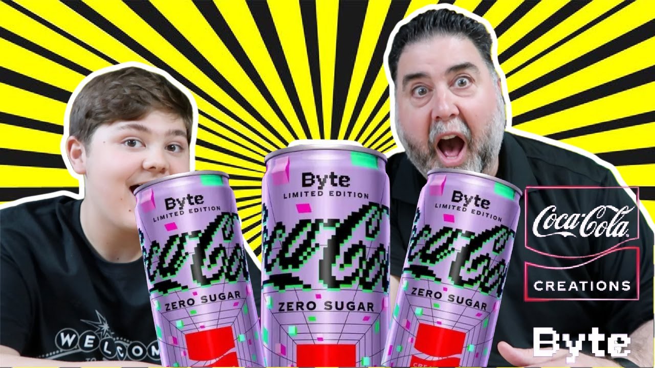 What does a NEW Coke Byte Zero Sugar (Pixel Flavored) really taste like?