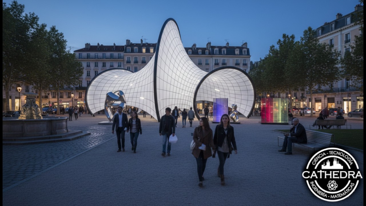 CSE-2.2 Tensoestructura sujetada por arcos de elipse