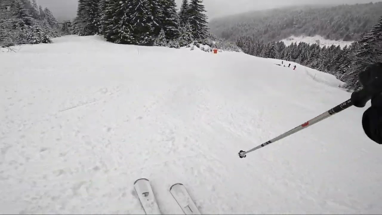 Going down from Lindarets to Ardent. Avoriaz. February 2026 ❄️❄️❄️