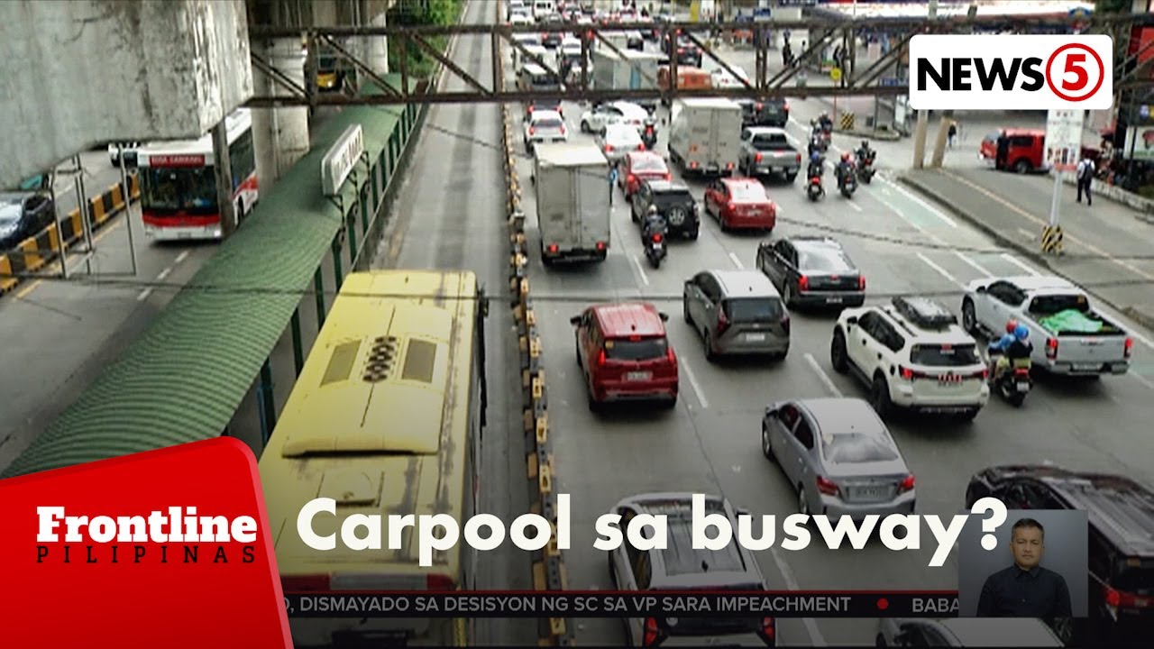 Carpooling sa EDSA Busway, planong isulong ni MMDA GM Torre | Frontline Pilipinas