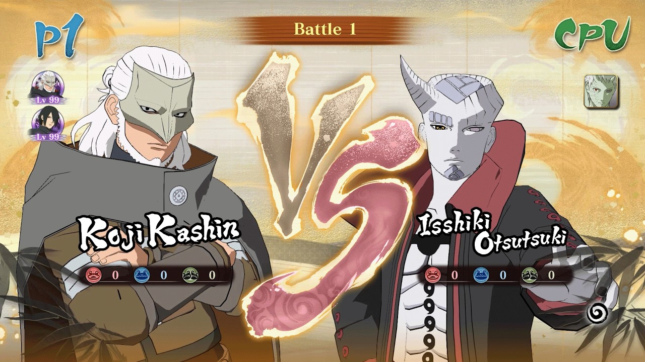 Naruto x Boruto Ultimate Ninja Storm Connections Koji vs Isshiki