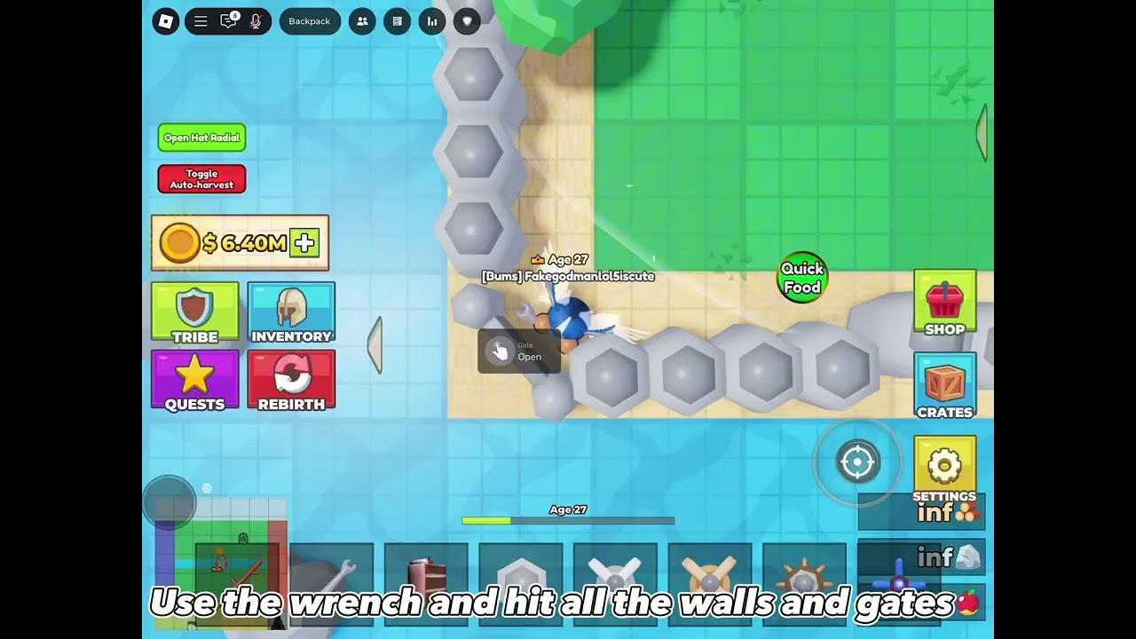 Base tutorial #tribesurvivalroblox 