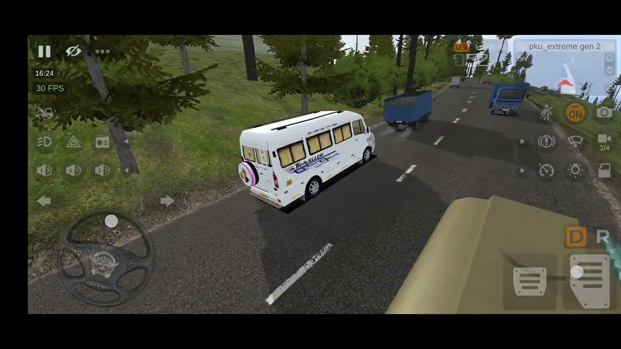 Bus Simulator Indonesia Gameplay 😁 @Rn Game Zone 