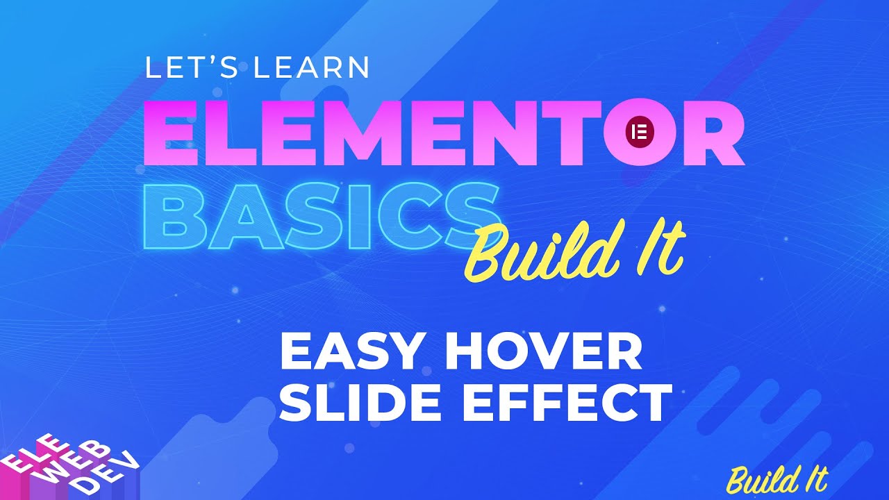 Elementor Easy Hover Slide
