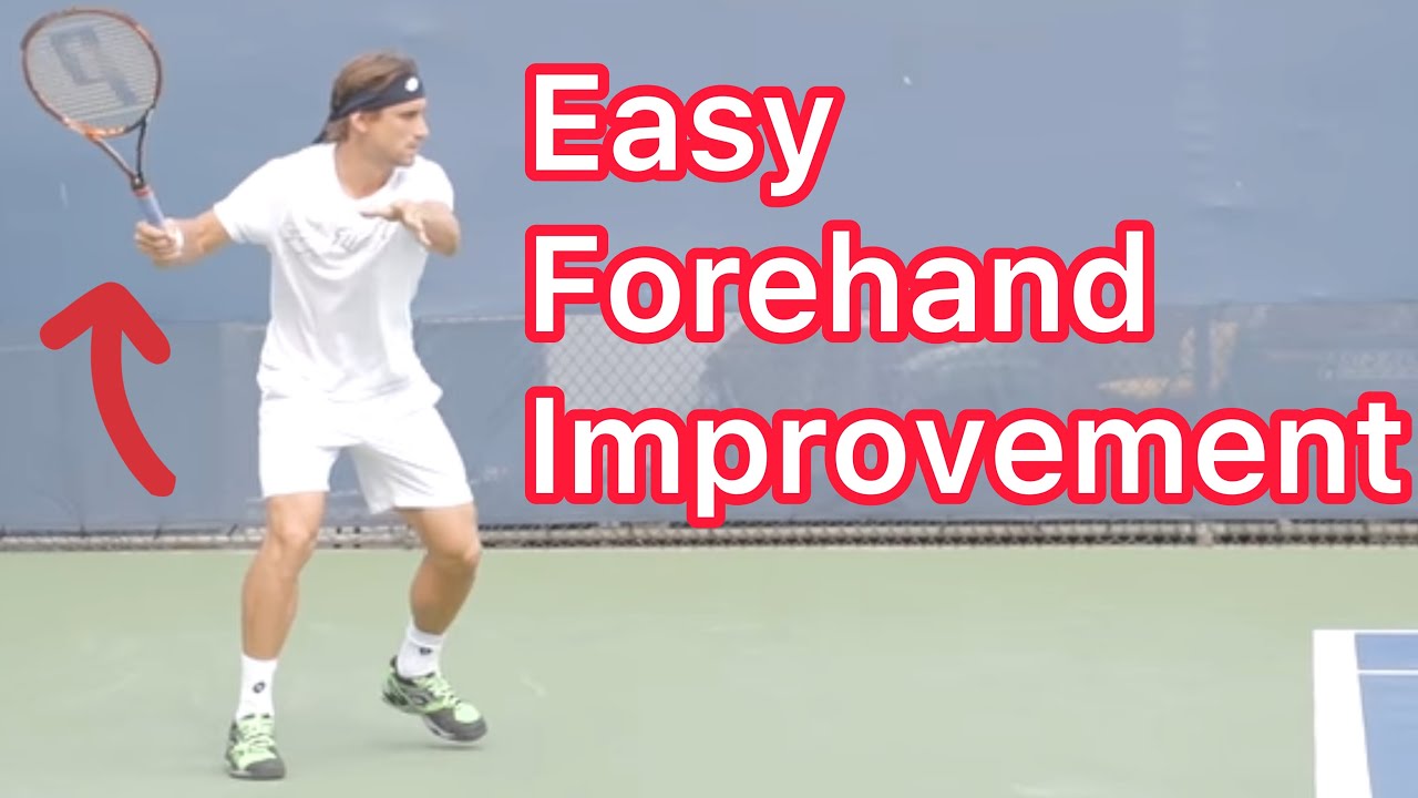 Easy Forehand Improvement (Copy David Ferrer's Technique For Power And Control)
