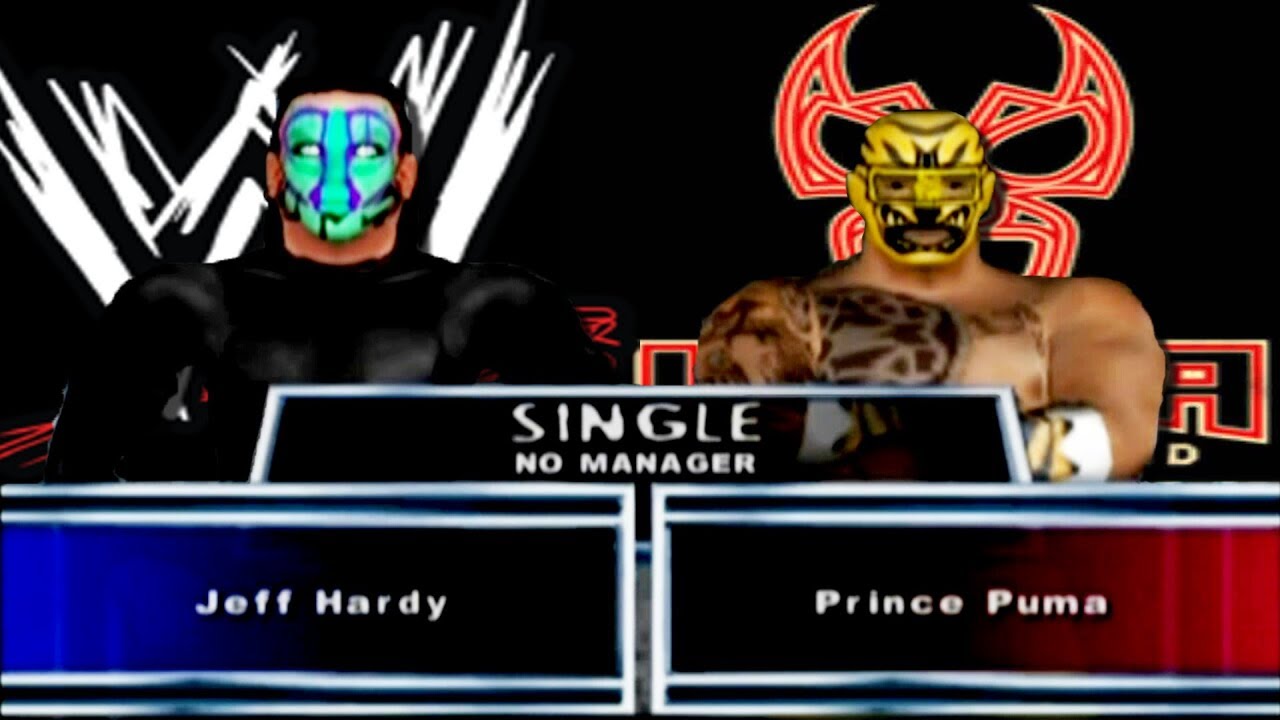 Jeff Hardy VS Prince Puma (Smackdown!: Here Comes the Pain)