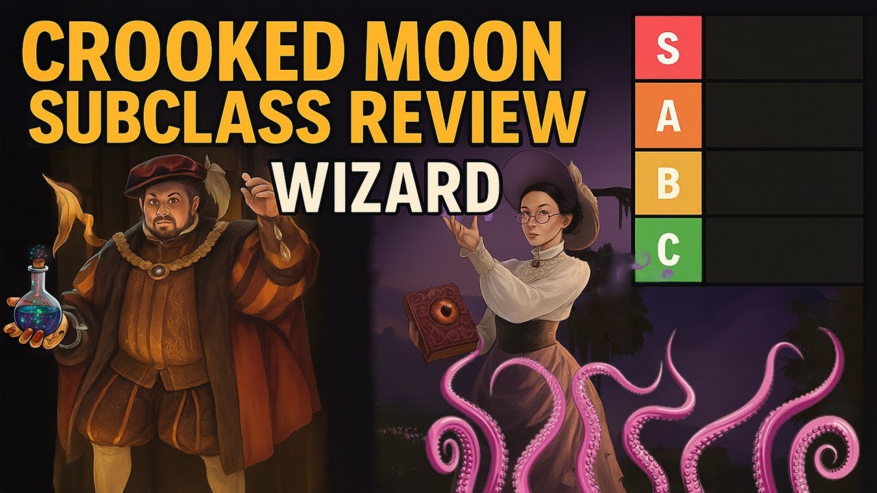 Обзор подкласса Crooked Moon: Волшебник