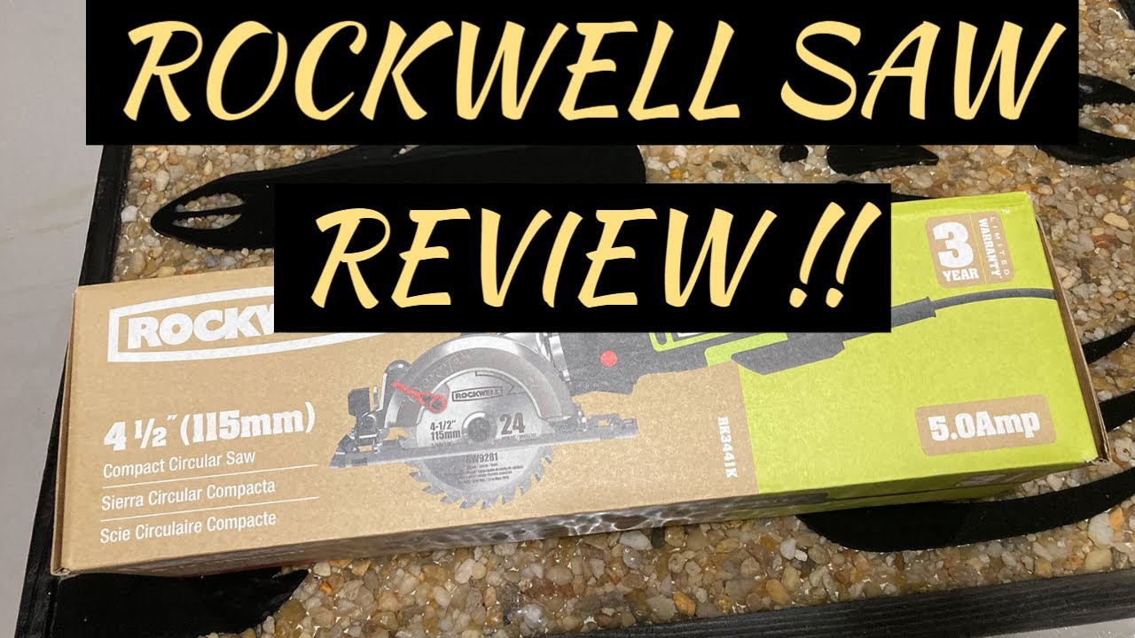 FIRST LOOK: ROCKWELL COMPACT CIRCULAR SAW REVIEW!!