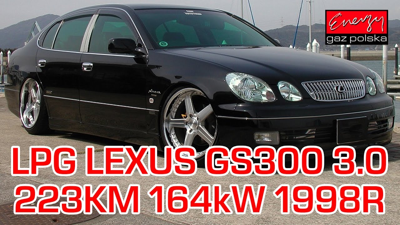 Montaż LPG Lexus GS300 z 3.0 223KM 1998r w Energy Gaz Polska na gaz BRC SQ P&D
