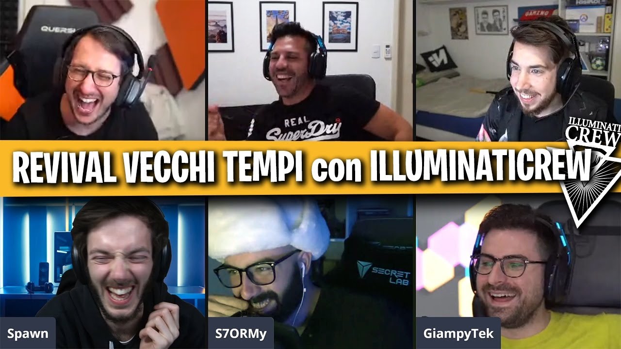 SERATA REVIVAL VECCHI TEMPI con ILLUMINATICREW - Salotto iNoob