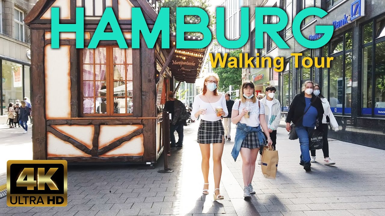 🇩🇪 HAMBURG | GERMANY | 4K Walking Tour