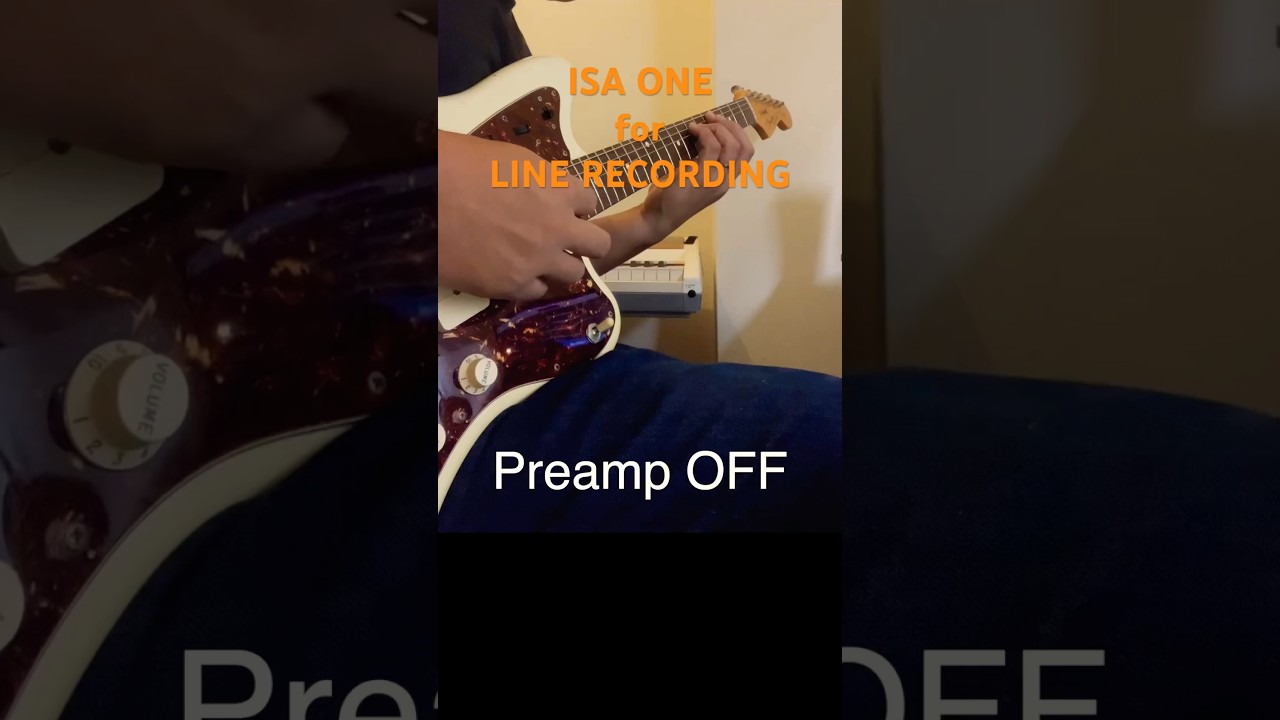 Focusrite ISA ONE For LINE RECORDING 