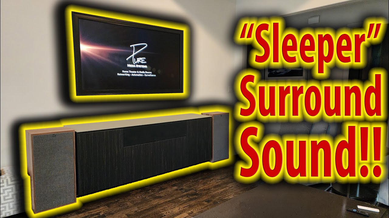 Система объемного звучания Ultimate Sleeper для гостиной 🔊🎬 - Даллас, Техас