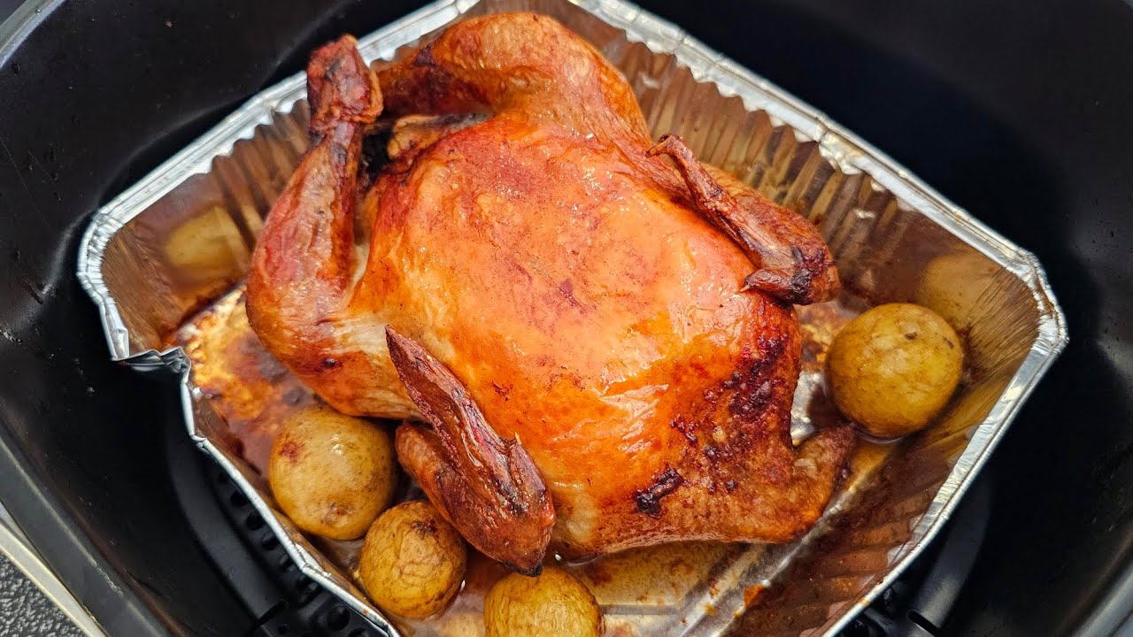 Air fryer lechon manok