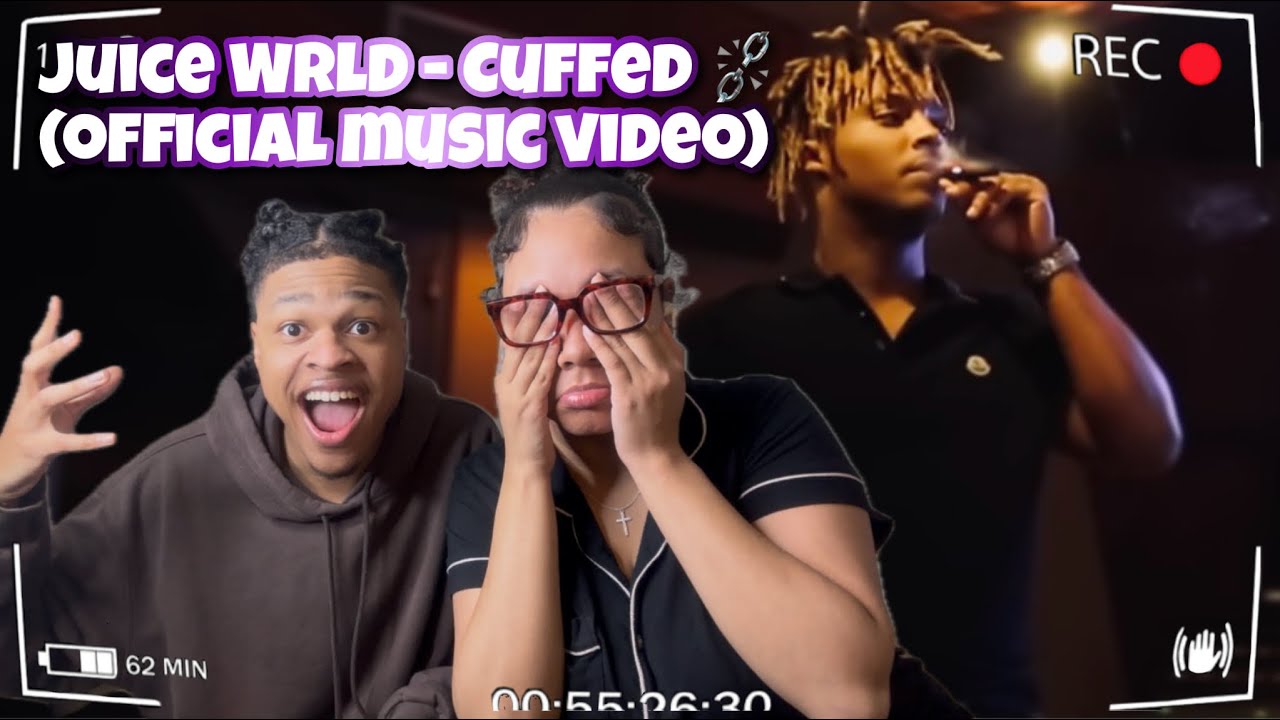 JUICE WRLD - CUFFED (OFFICIAL MUSIC VIDEO) REACTION #fyp #juicewrld #trending #viral #bandenation