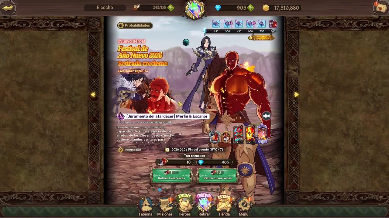 Summons de la cuenta pochita