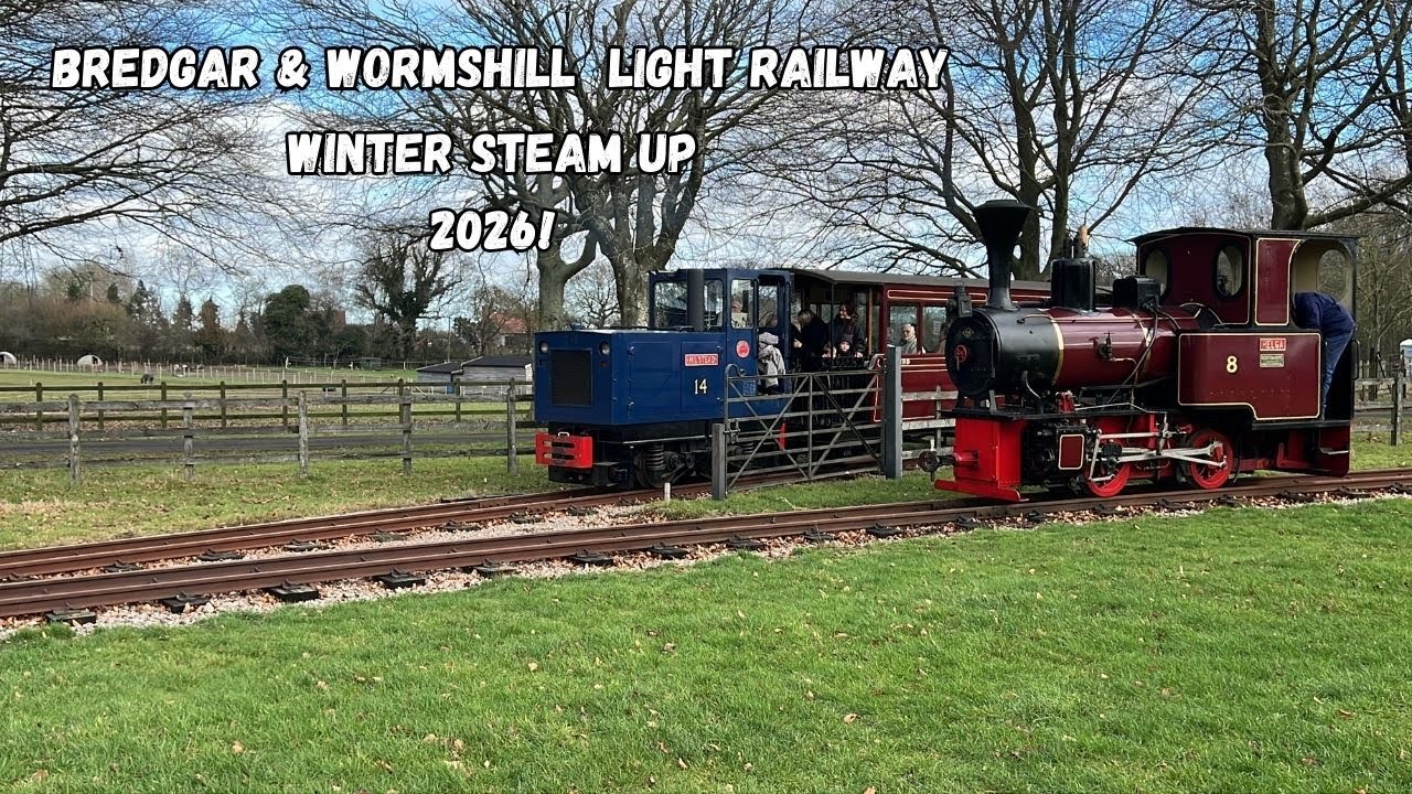 Bredgar & Wormshill Light Railway Winter Steam Up 2026