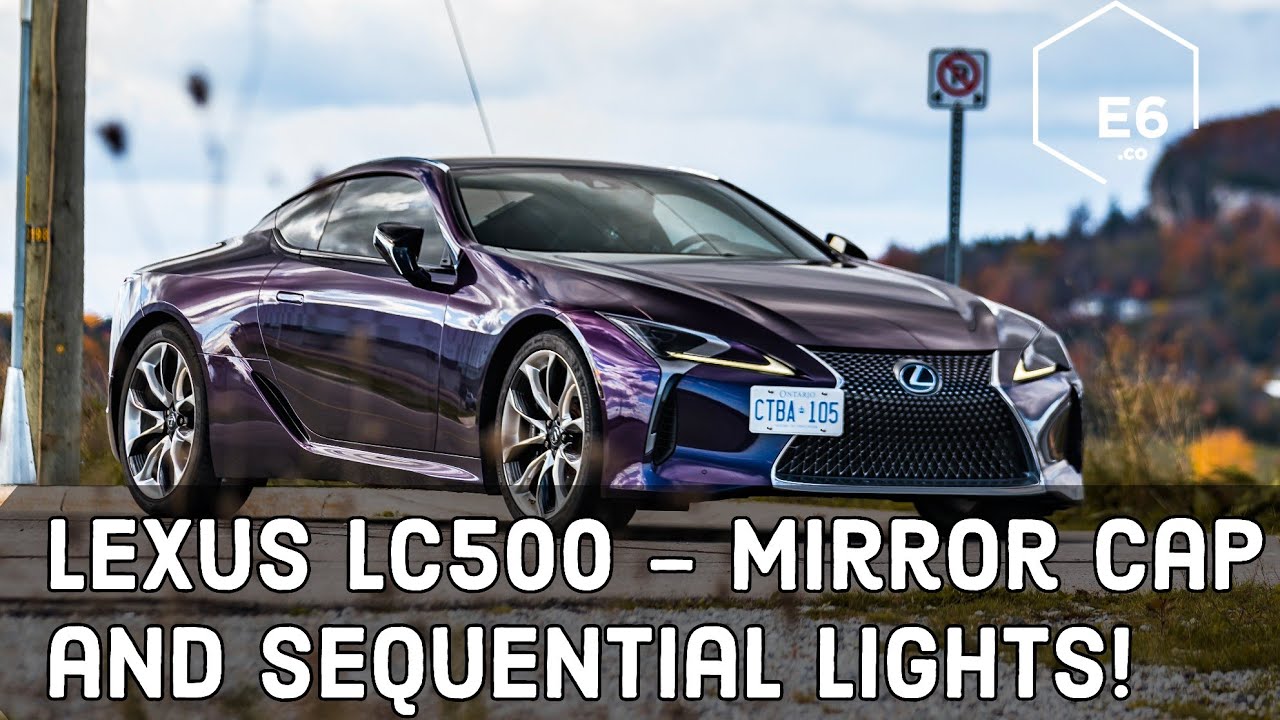 Installing Mirror Caps & Sequential Strips for the Lexus LC500 (2018-2022)