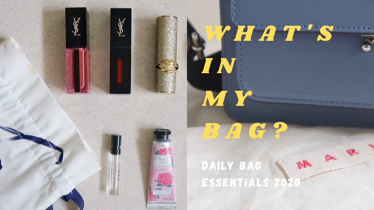 Marni Trunk Bag Review 2020 | What's in my bag? | Everyday Essentials 2020 | Marni包包测评