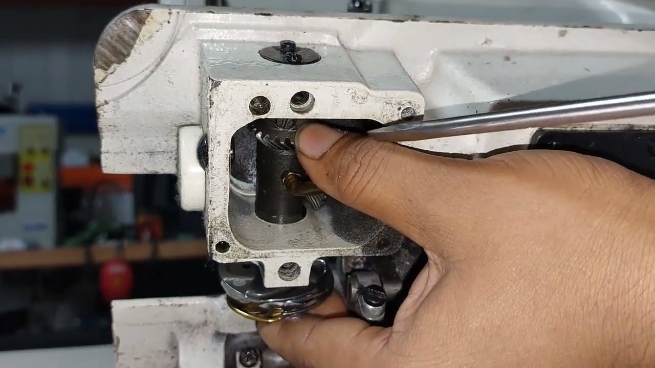 Zig-zag machine skip and neddle Broken solution.