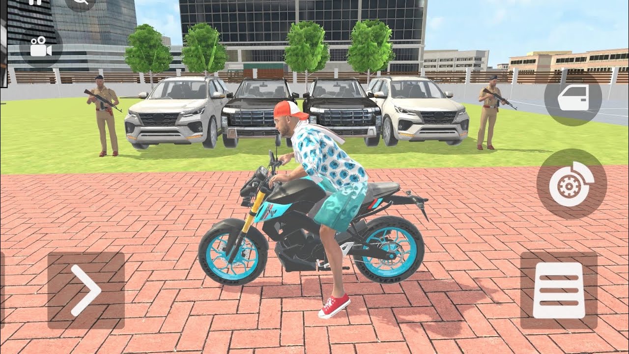 🎮 Franklin order by 2️⃣ block & 2️⃣ white fortuner🚗 in indian 🇮🇳 bike theft auto simulator 🎮