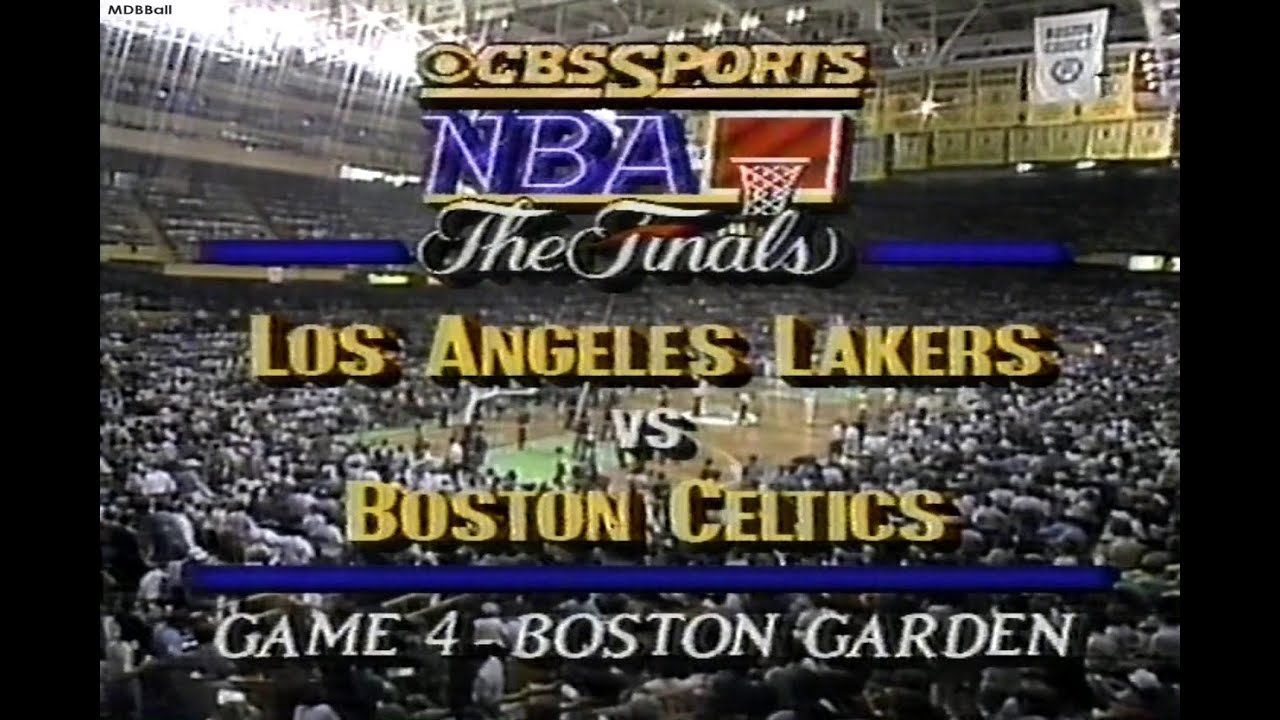 1987 NBA Finals Lakers @ Celtics That Game 4 Highlights (NBA On CBS)