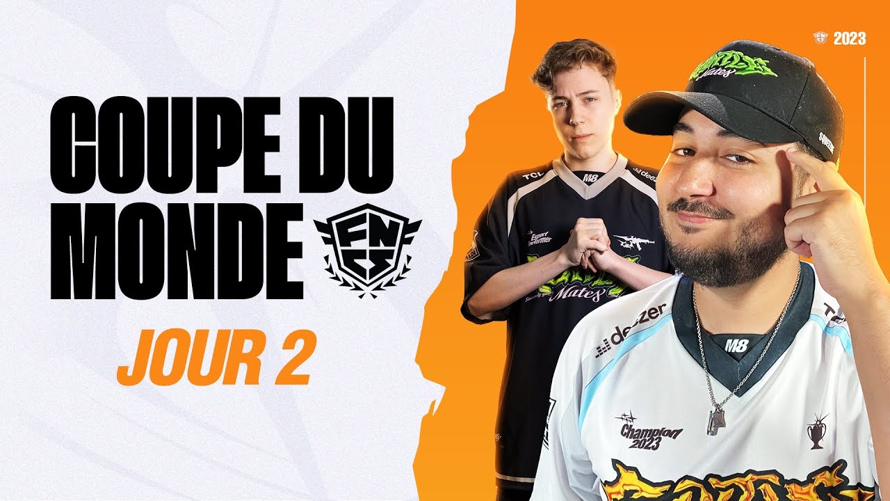 Deuxième journée de la Coupe du monde de Fortnite de nos joueurs Snayzy et Podasai - REDIFF DAY 2
