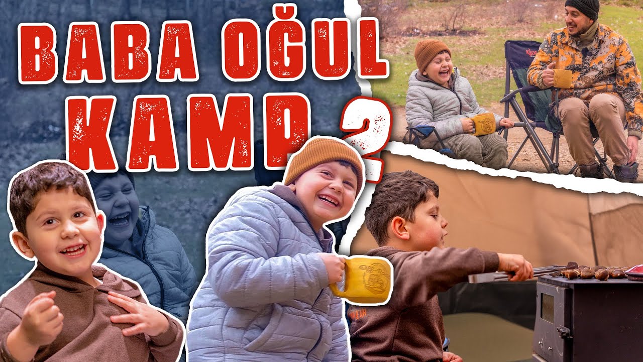 Kampta Pizza Yaptık 🍕 Baba Oğul Çadır Kampı 🏕️