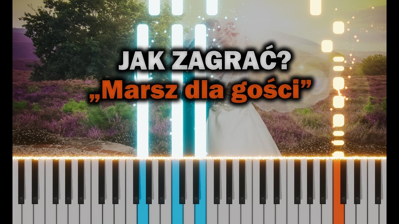 Marsz dla gości 🎹 Piano Tutorial | Nuty | 🔥 ŁATWE 🔥