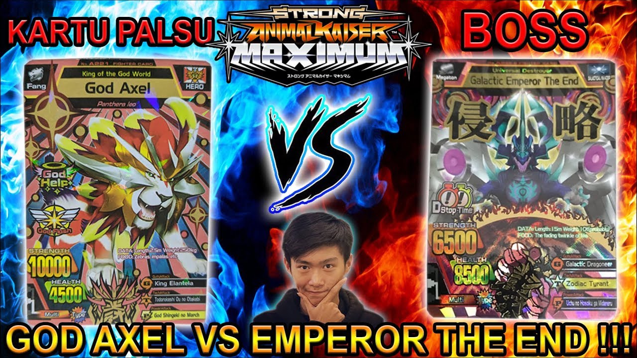 LAWAN THE END PAKAI GOD AXEL PALSU/FAKE !!! - STRONG ANIMAL KAISER MAX 4 #18