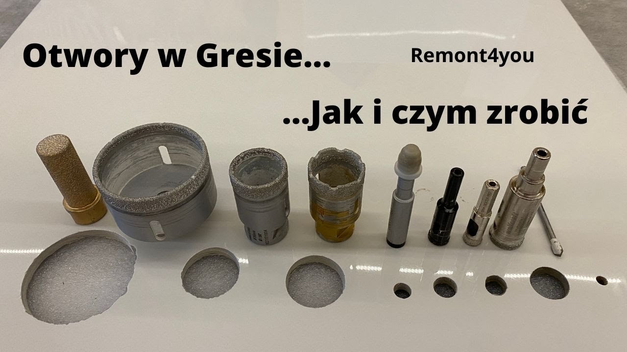 Jak i czym wiercić otwory w płytkach - remont4you
