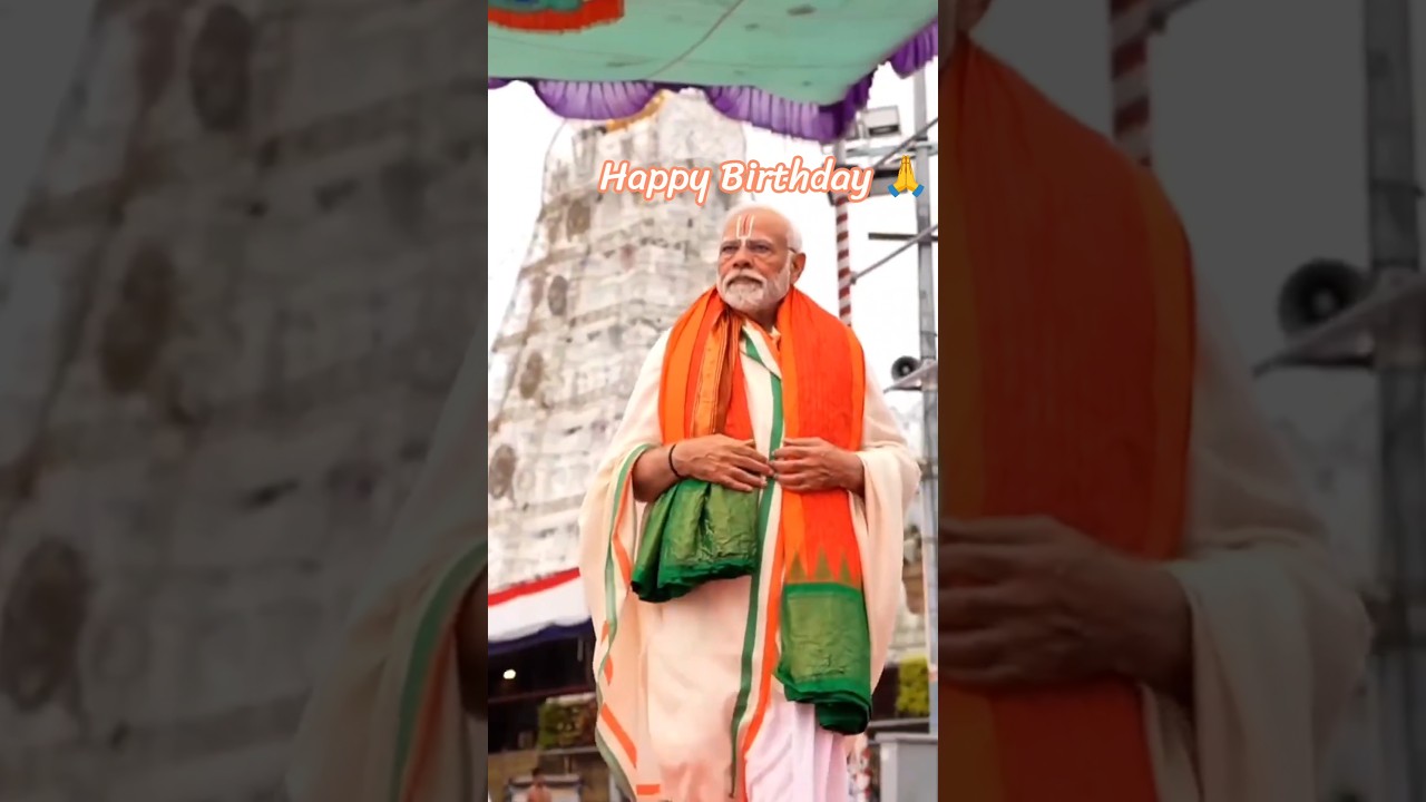 Happy Birthday PM Modi #Shorts