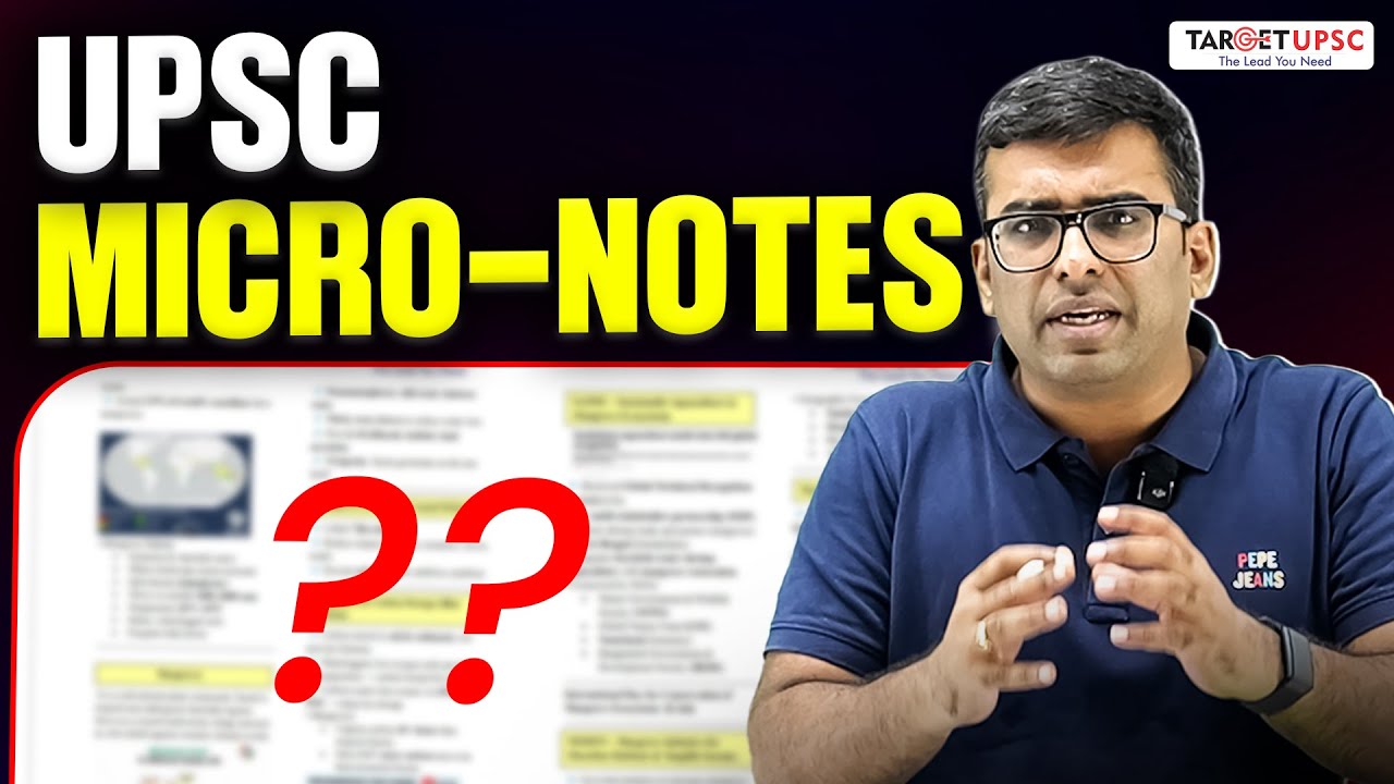 How to Make Micro Notes Like UPSC Toppers