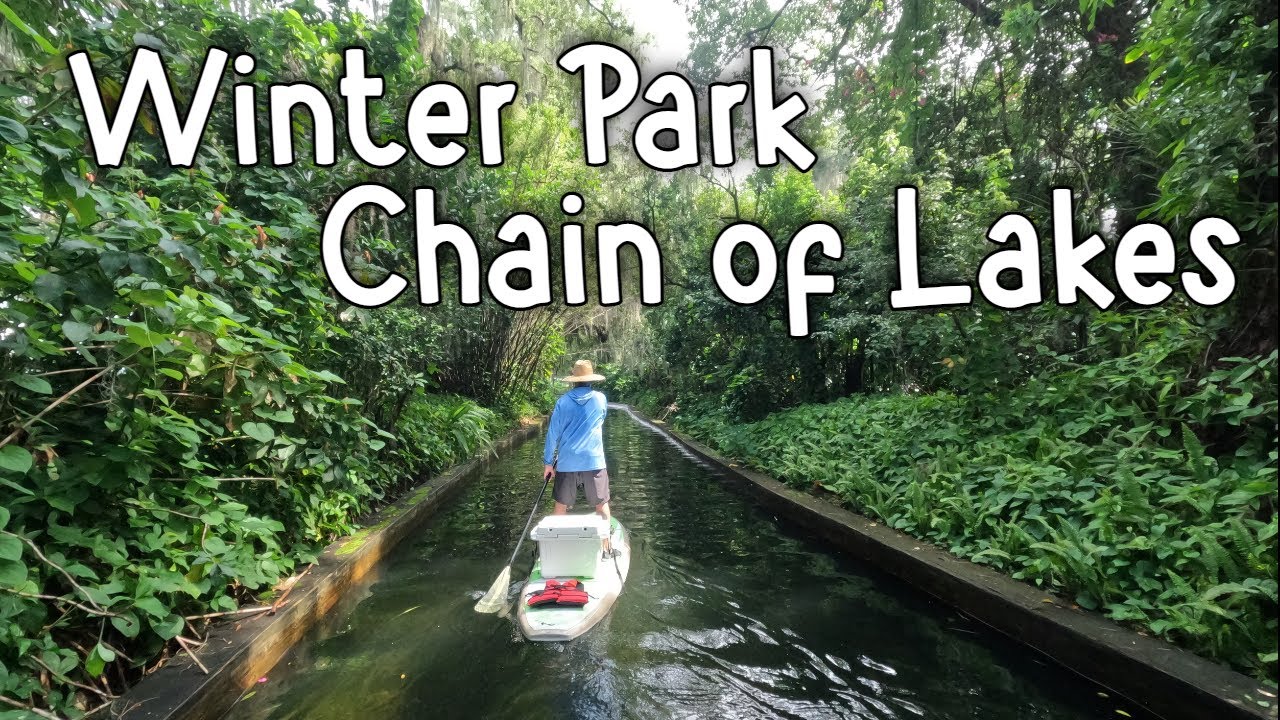 Paddle Central Florida's Winter Park Chain Of Lakes | Venetian Canal