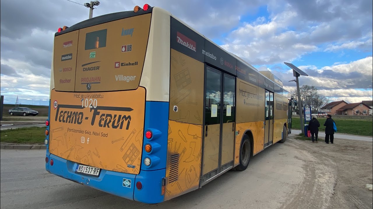 Linija 1 Liman 1-Klisa Zatvor U Mercedess Benz Conecto NGT CNG #1020