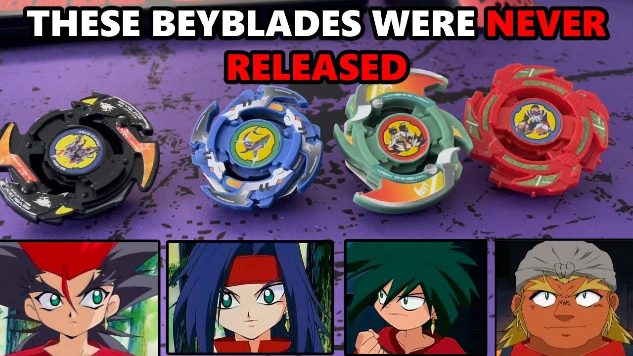 BEYBLADE THE HISTORY OF THE SAINT SHIELDS UNRELEASED BEYBLADES