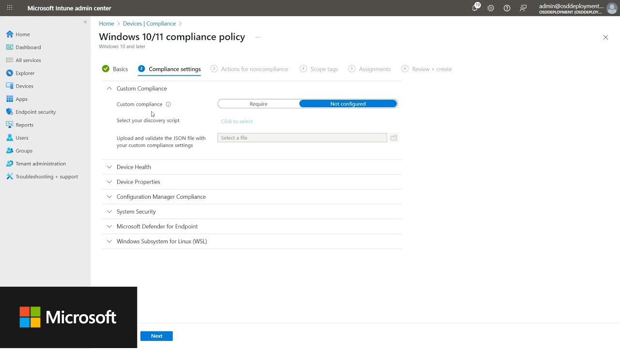 Zero Trust Workshop - Compliance Policies in Intune