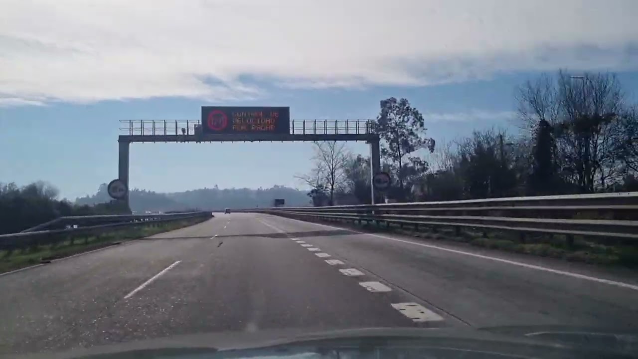 Gijón - Oviedo por autovías A-8 y A-66