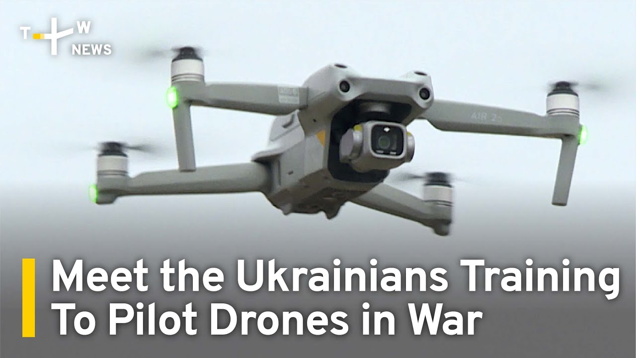 Ukraine's Territorial Defense Forces Train To Pilot Drones | TaiwanPlus News