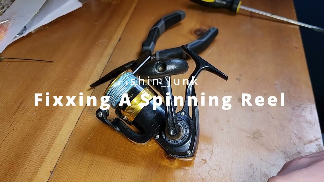 Fixing A Spinning Reel With A Broken Anti Reverse