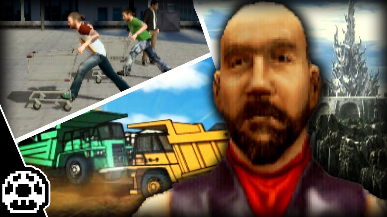 Buben spielen mäßige PS2 Spiele.