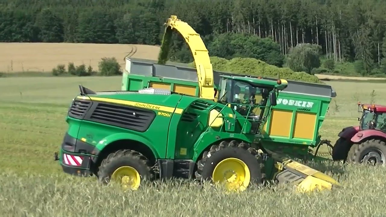 Sklizeň Gpsky 2024 s John Deere 9700i + Zurn Profi Cut 700