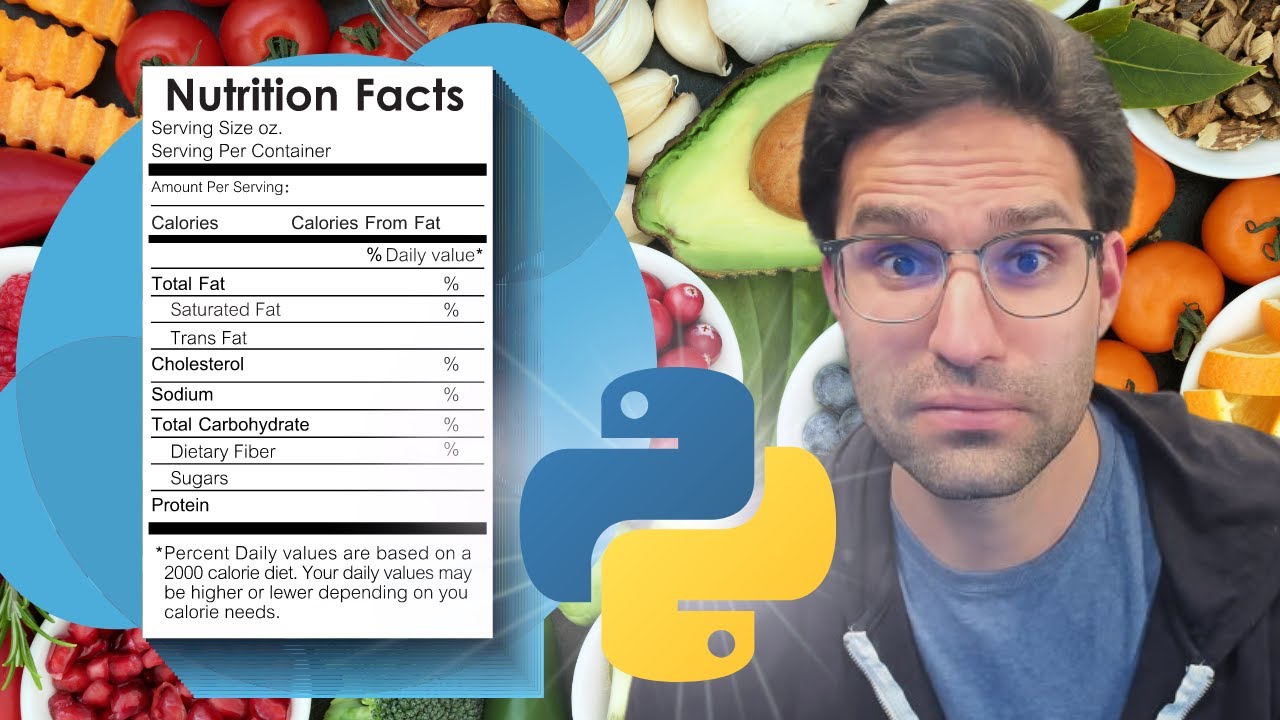 🍔 Live Coding - Food Nutrient Dataset Creation with Python
