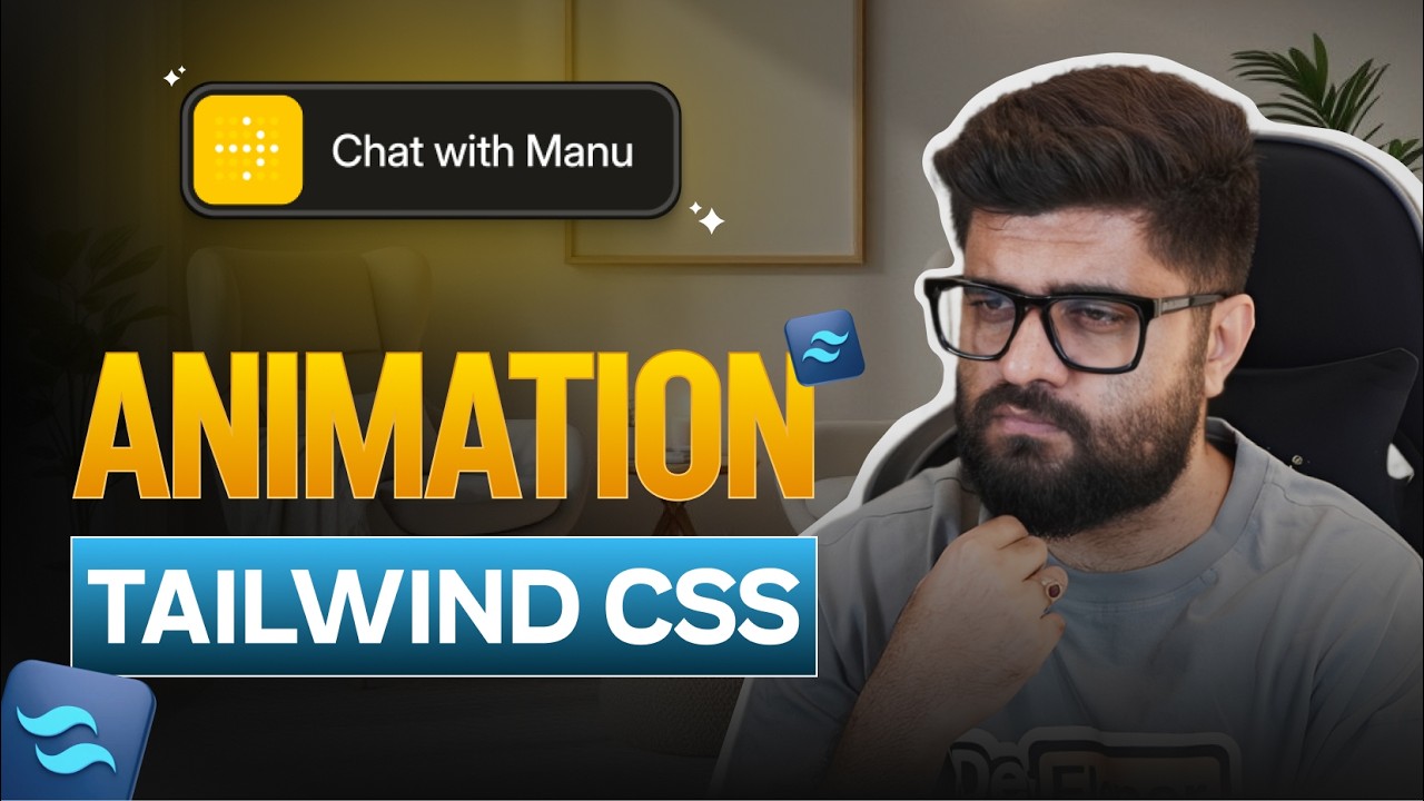 Stop Using Boring Buttons! Try This Tailwind Animation Trick | Manu Arora