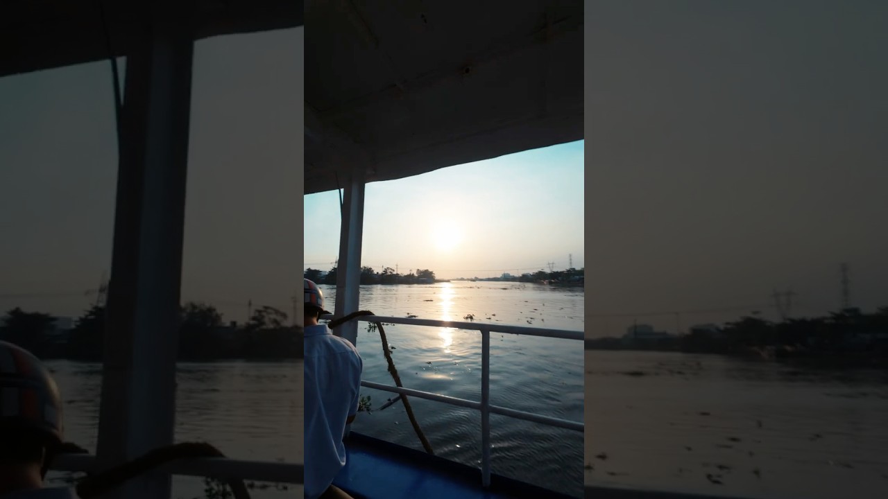 Bến phà Phú Định – một bến phà xưa, ba bến, vẫn chạy giữa lòng TP.HCM. #jpsaxe  #chillvlog
