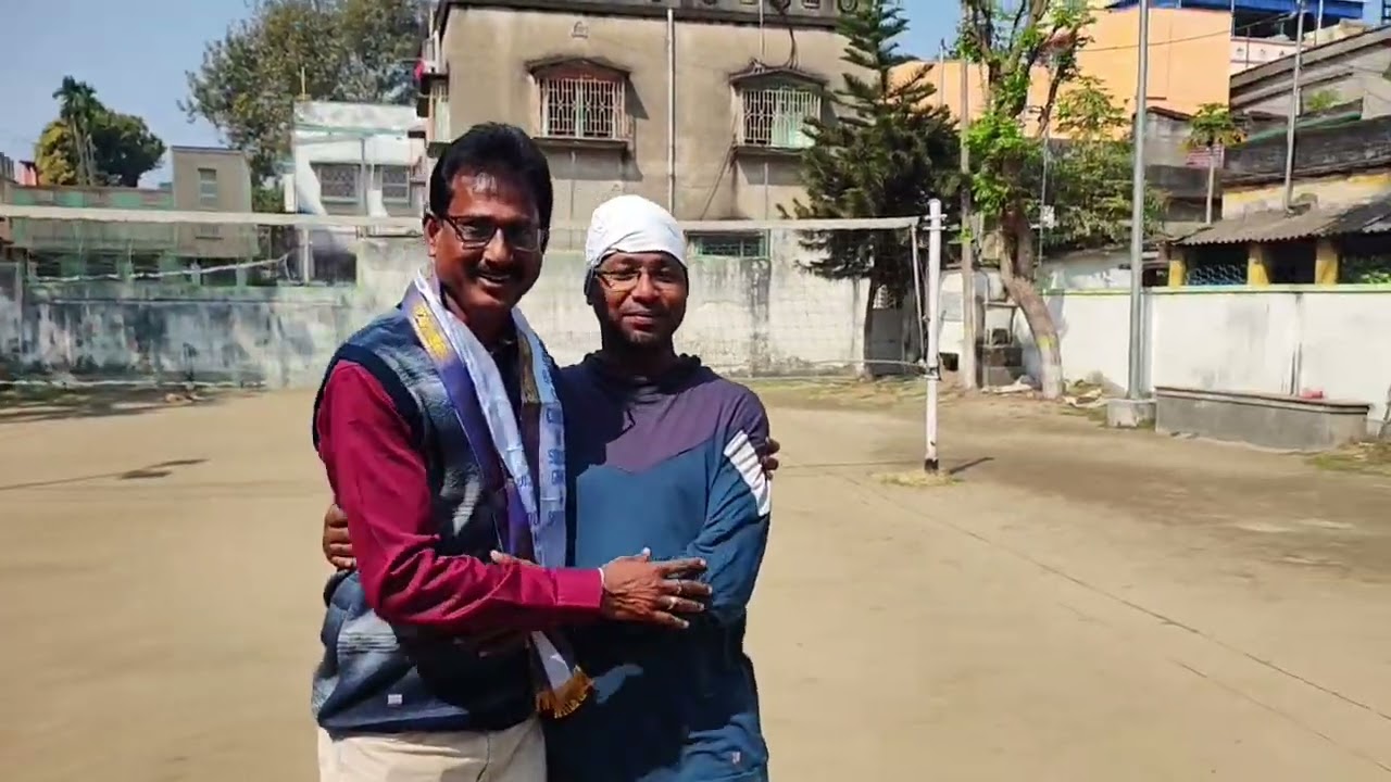 Sabuj sathi volleyball practice 