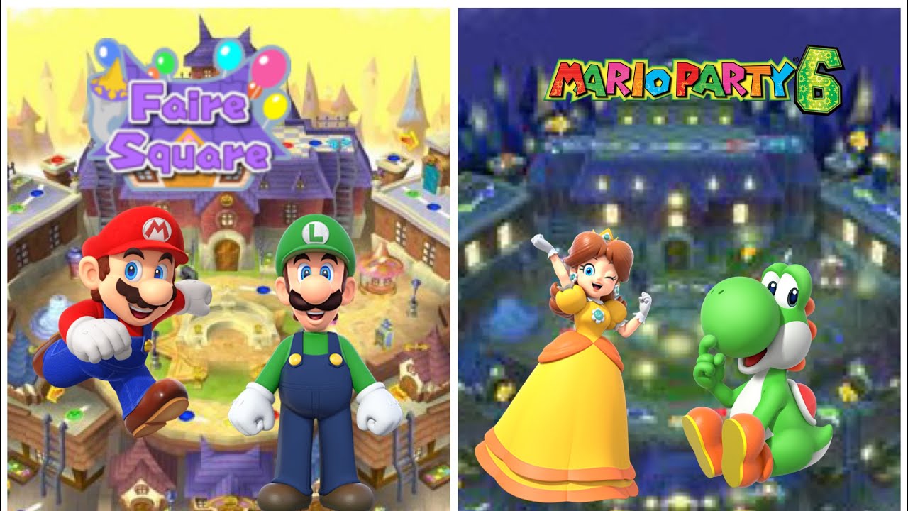 Mario Party 6: Faire Square (1993 Mario Bros Movie)