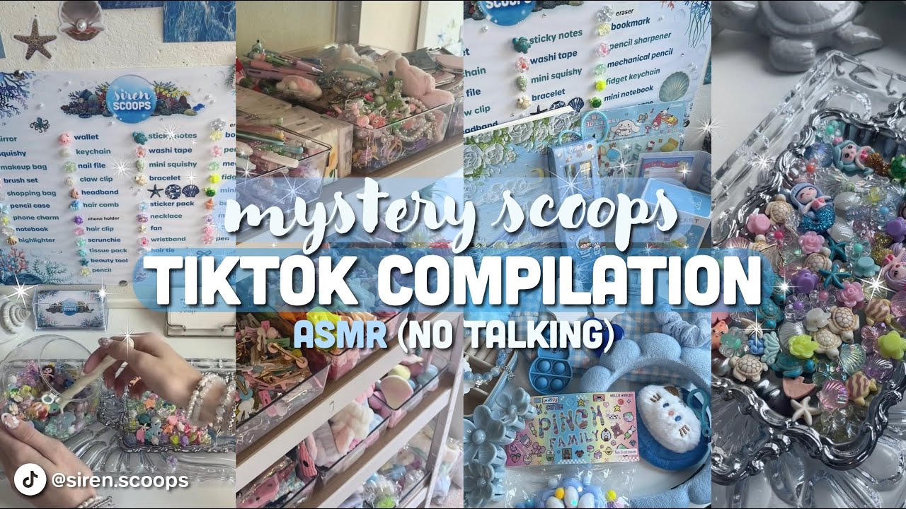 Mystery Scoop Orders! (NO TALKING) | ASMR TikTok Compilation🩵