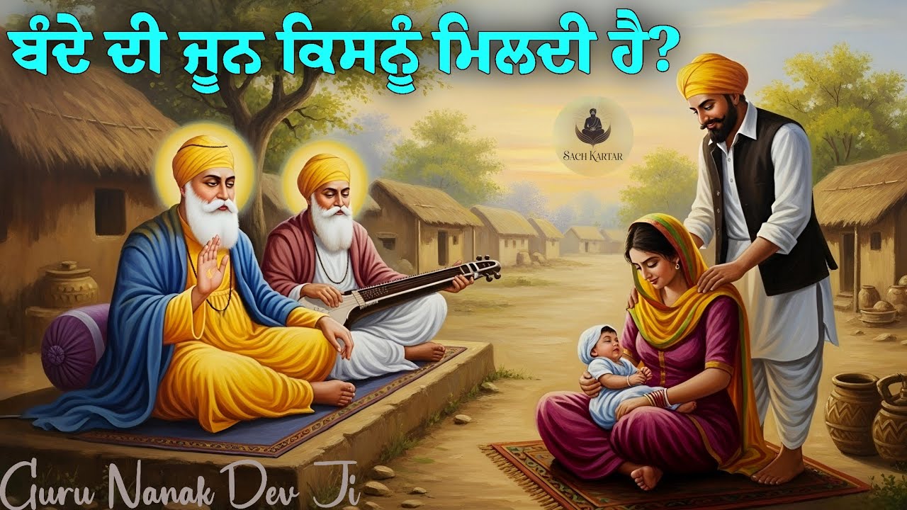 ਬੰਦੇ ਦੀ ਜੂਨ ਕਿਸਨੂੰ ਮਿਲਦੀ ਹੈ? || Guru Nanak Dev Ji || Sach Kartar