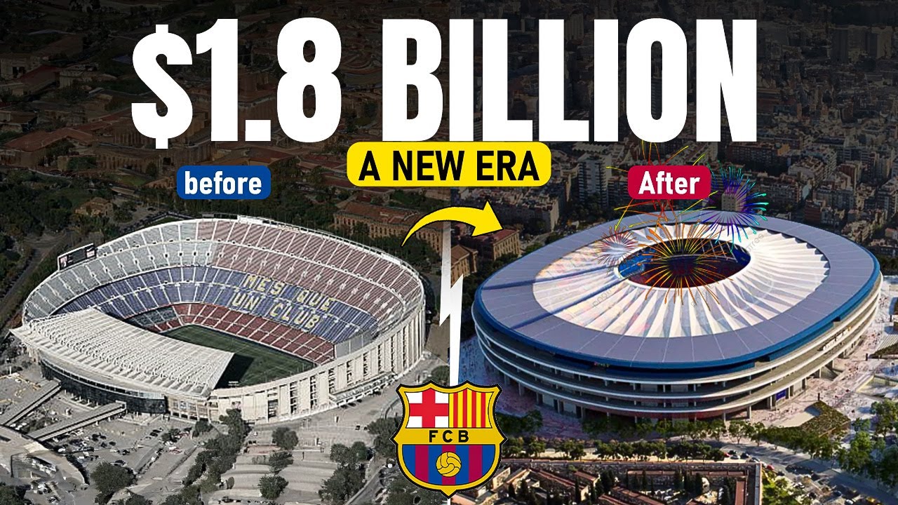 Camp Nou 2025  Before vs After – The Complete Evolution!